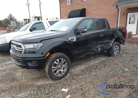 2021 Ford Ranger Lariat z USA, uszkodzony, nr VIN 1FTER4FH7MLD60953